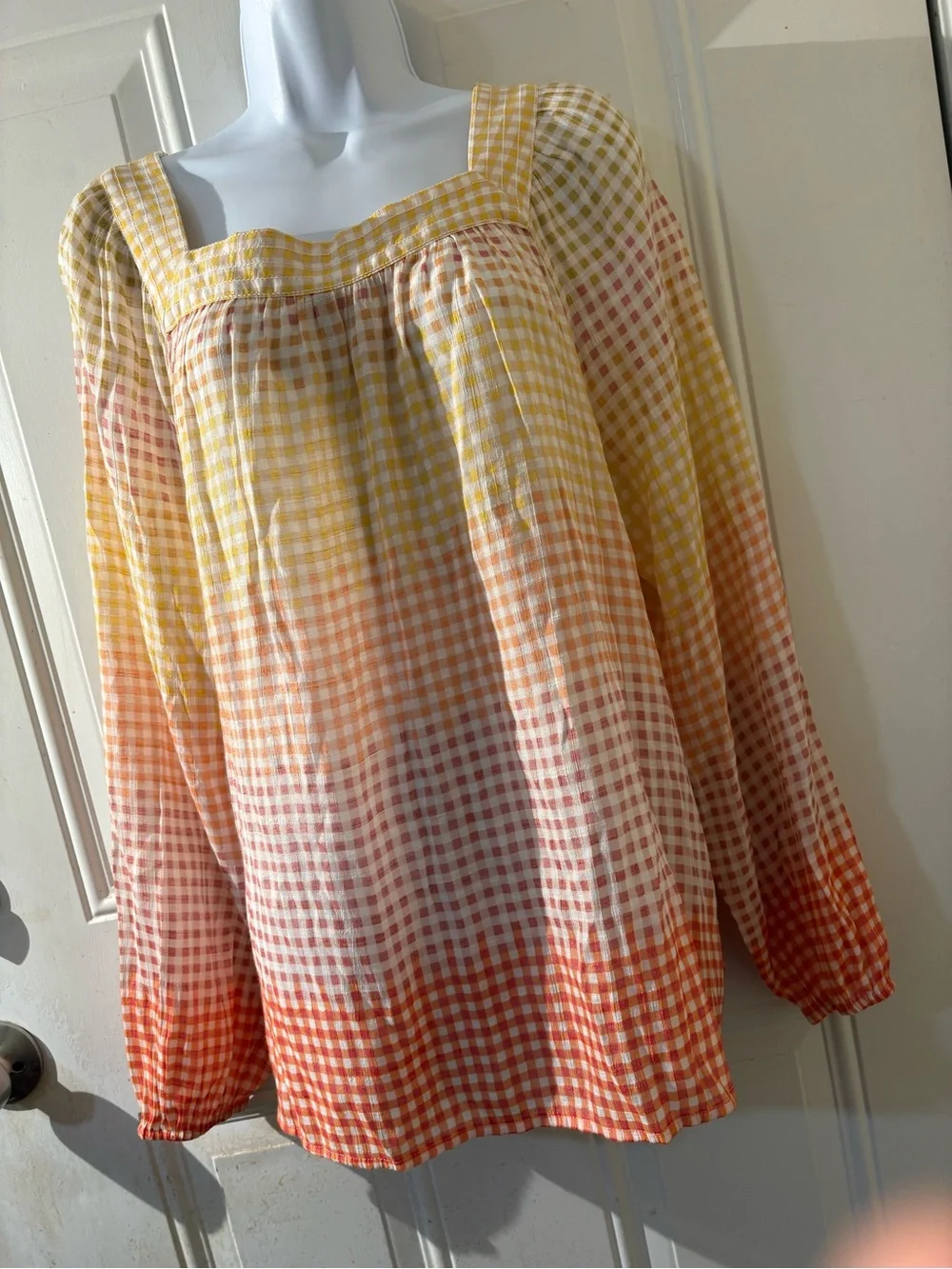 LC Lauren Conrad lightweight gingham